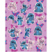 Luna: Disney Stitch Art Set kolorowanka z 6 flamastrami i naklejkami