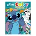 Luna: Disney Stitch kolorowanka z naklejkami, 32 strony