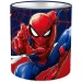 Luna: Metalowy, cylindryczny pojemnik na przybory do pisania Spider-Man 10x11 cm