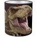 Luna: Metalowy pojemnik na przybory biurowe w kształcie walca z motywem dinozaurów z Jurassic World 10x11cm