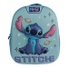 Luna: Must Team 3D Stitch zaokrąglony plecak przedszkolny z motywem kosmicznym 26x10x32 cm