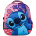 Luna: Must Team zaokrąglony plecak przedszkolny z motywem 3D Stitch 26x10x32 cm