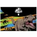 Luna: Plastikowa teczka na dokumenty z zatrzaskiem Jurassic World w formacie A4