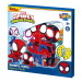 Luna: Puzzle magnetyczne 3x20 elementów z motywem Spidey i przyjaciół