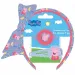 Luna: Zestaw akcesoriów do włosów z opaską Peppa Pig, 3 sztuki