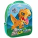 Luna: zaokrąglony plecak szkolny Jurassic World 3D, plecak 26x10x32 cm