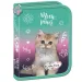 MLF Kitty Party rozkładany piórnik z motywem kotów PC03 20,5x14x3,5 cm