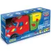 Magic Truck: Śmieciarka z fluorescencyjnymi światłami 60 cm - Wader