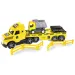 Magic Truck Technic ciężarówka z wywrotką 79 cm - Wader