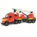 Magic Truck: Wóz strażacki z fluorescencyjnymi lampami 81cm - Wader