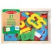 Magnetyczne drewniane liczby zestaw edukacyjny w pudełku - Melissa &amp; Doug