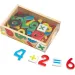 Magnetyczne drewniane liczby zestaw edukacyjny w pudełku - Melissa &amp; Doug
