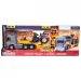 Majorette: Ciężarówka Volvo z ładowarką, ze światłem i dźwiękiem – Simba Toys