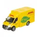 Majorette: Mercedes-Benz Sprinter DHL ze światłem i dźwiękiem - Simba Toys