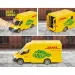 Majorette: Mercedes-Benz Sprinter DHL ze światłem i dźwiękiem - Simba Toys