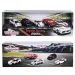 Majorette: Toyota Racing, zestaw prezentowy 5-częściowy - Simba Toys