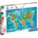 Mapa dinozaurów 180-elementowe Super puzzle - Clementoni