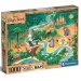 Mapa historii Księgi Dżungli 1000-elementowe puzzle - Clementoni