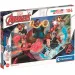 Marvel: Avengers Supercolor brokatowe puzzle 104 elementy - Clementoni