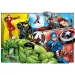 Marvel Avengers Supercolor puzzle 104 elementów - Clementoni