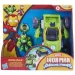 Marvel: Iron Man 2 w 1 Mech Hulk samochód i zestaw figurek - Hasbro