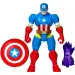 Marvel Mix Mashers: Avengers figurka Kapitan Ameryka z akcesoriami – Hasbro