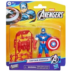 Marvel Mściciele Action Verse figurka Kapitana Ameryki – Hasbro zdjęcie 1