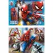Marvel Spider-Man Supercolor 2 w 1 puzzle 2x60 elementów - Clementoni