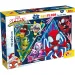 Marvel Spidey 2 w 1 maxi puzzle 35 elementów i kolorowanka 70x50 cm - Lisciani