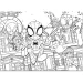 Marvel Spidey 2 w 1 maxi puzzle 4x48 elementów i kolorowanka 35x25 cm - Lisciani