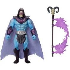 Masters of the Universe: Obrońcy Wszechświata - figurka akcji Skeletor z czaszkową twarzą i akcesoriami - Mattel zdjęcie 4