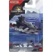 Matchbox Jurassic World: Mission Team Patrol Craft łódź 1/64 - Mattel