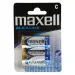 Maxell: Bateria alkaliczna typu baby 1,5V LR14, 2 sztuki w opakowaniu blisterowym