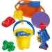 Mega zestaw do piaskownicy, asortyment 9-częściowy – D-Toys
