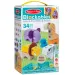 Melissa&amp;Doug: Blockables - Drewniany zestaw do zabawy z safari zwierzętami - Spin Master