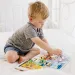 Melissa & Doug: Drewniana tablica manipulacyjna z zamkami i zasuwami rozwijająca umiejętności - Spin Master zdjęcie 3