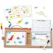 Melissa &amp; Doug: Zestaw kreatywny z dinozaurami do rysowania zmywalnego i zabawy magnetycznej