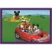Mickey i przyjaciele 4 w 1 Supercolor puzzle - Clementoni zdjęcie 2