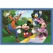 Mickey i przyjaciele 4 w 1 Supercolor puzzle - Clementoni zdjęcie 3