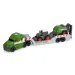 Mikro ciężarówka transportowa z traktorem Fendt i prasą do bel - Dickie Toys