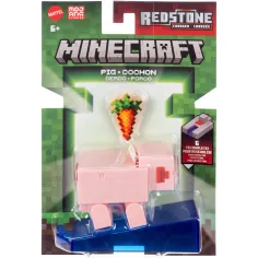 Minecraft: Figurka świni z akcesoriami - Mattel zdjęcie 1