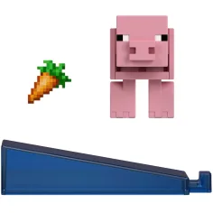 Minecraft: Figurka świni z akcesoriami - Mattel zdjęcie 2