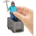 Minecraft: Film – Zestaw do zabawy Steve i wagonik – Mattel