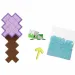 Minecraft: Minifigurka Reveal Turtle w fioletowym pojemniku w kształcie miecza – Mattel
