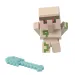 Minecraft: Odkryj minifigurkę Żelaznego Golema w białym pojemniku w kształcie miecza - Mattel