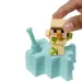 Minecraft: Odkryj minifigurkę Żelaznego Golema w białym pojemniku w kształcie miecza - Mattel