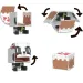 Minecraft: Przekształcalna figurka Flippin Figs Panda - Mattel