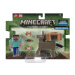 Minecraft: Zestaw figurek Steve i Osioł - Mattel