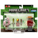 Minecraft: Zestaw figurek Zombifikowany Piglin i Strider - Mattel
