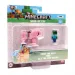 Minecraft figurka 3D z nakręcanym zwierzątkiem, 2. seria, w różnych wersjach, 1 szt. zdjęcie 3